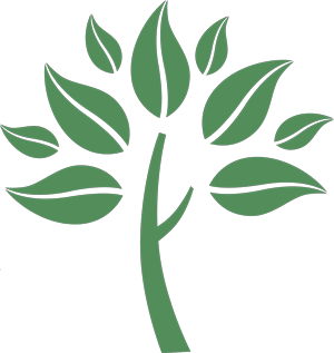 Green Tree Logo Emblem