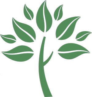 Green Tree Logo Emblem